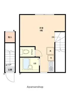 ルーモス鷺宮【2階】の間取り