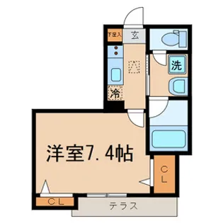 KOTI東高円寺【1階】の間取り