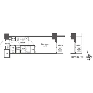 グランカーサ板橋EAST【3階】の間取り