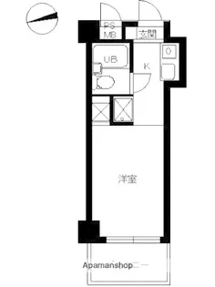 スカイコート池袋第4【2階】の間取り