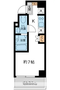 ラクラス池袋【5階】の間取り