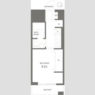 ガーデン板橋氷川町【8階】の間取り