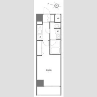 レグゼ王子神谷【11階】の間取り
