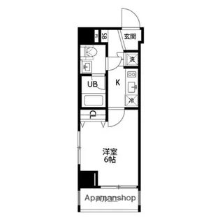 ルクレ高野台レジデンス【9階】の間取り