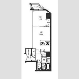 SーRESIDENCE駒込六義園【4階】の間取り