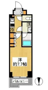 ルーブル高島平【2階】の間取り