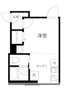 ウッドサイド池袋【1階】の間取り