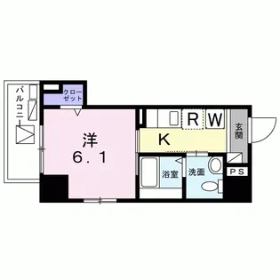 ヒカルサ滝野川【4階】の間取り