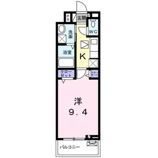 ラリュール【3階】の間取り