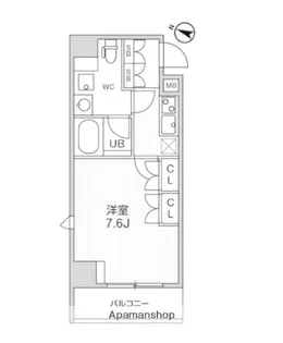 ARKMARK巣鴨【5階】の間取り