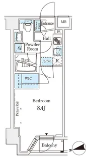 アジールコート山手動坂【1階】の間取り