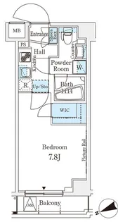 アジールコート山手動坂【3階】の間取り