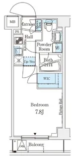 アジールコート山手動坂【2階】の間取り