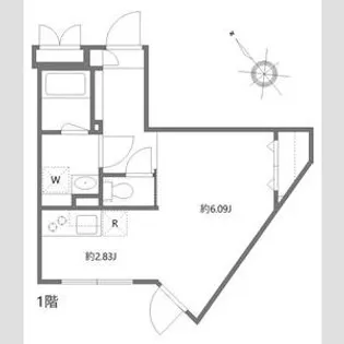 アルティザ氷川台【2階】の間取り