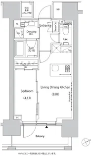 ザ・パークハビオ目白タワー【5階】の間取り