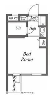 ユーレジデンス高円寺【2階】の間取り