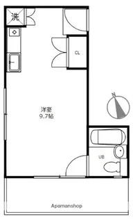 MKフィオーレⅡ【303号室】の間取り