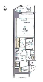 SHOKEN RESIDENCE早稲田【2階】の間取り