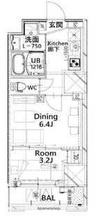 NーFLATS板橋【9階】の間取り