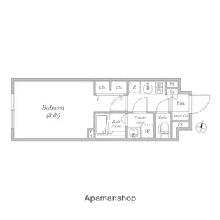 ルネサンスコート池袋【2階】の間取り