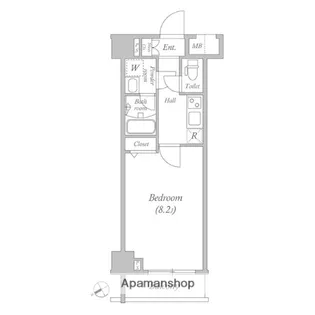 GENOVIA西高島平SKYGARDEN【2階】の間取り