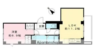 フォーリーフクローバー神楽坂【2階】の間取り