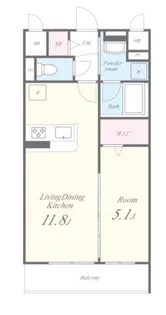 CERISIER【3階】の間取り