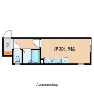 リヴ桜台【1階】の間取り