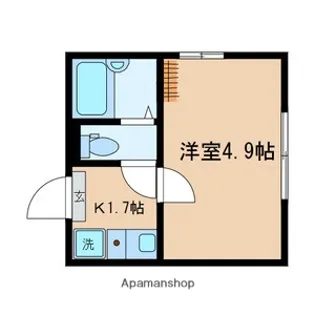 アクロコート西巣鴨【1階】の間取り