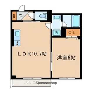 フォリア本郷【2階】の間取り