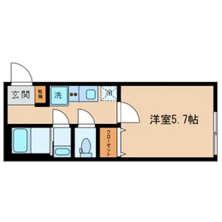 モンレーヴ下石神井【1階】の間取り