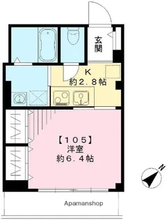 レイ レ ラヴィ【1階】の間取り