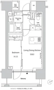 ザ・パークハビオ目白タワー【2階】の間取り