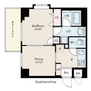 BRIS板橋志村【4階】の間取り