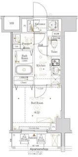 KNOTS大山【4階】の間取り