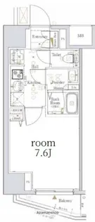 KNOTS大山【4階】の間取り