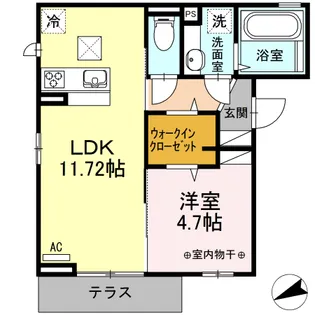 グラン コンフォート【1階】の間取り
