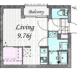 BRANCHE荻窪【1階】の間取り