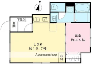 ポラリス中村橋【1階】の間取り