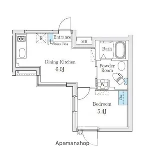 FIKA池袋【3階】の間取り