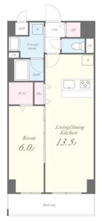 LIER A LAVENIR(リエ ア ラヴニール)【2階】の間取り