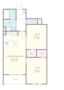 STADT NERIMAーKASUGACHO【3階】の間取り