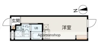セレスト練馬【1階】の間取り