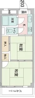 東京都足立区皿沼2丁目【マンション】の間取り