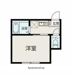 ブラウニー小豆沢ST.【2階】の間取り