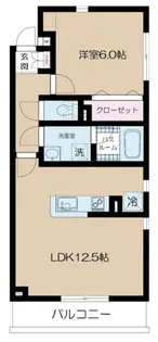ヴァンベール光が丘公園【2階】の間取り