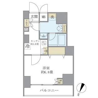 エレミ本蓮沼【3階】の間取り