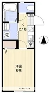 サンシエ大島【1階】の間取り