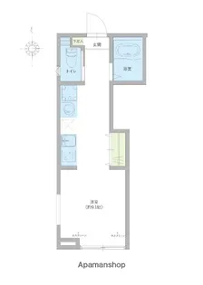 FERIO NISHIARAI 弐番館【2階】の間取り
