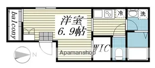 グランハウス池袋【1階】の間取り